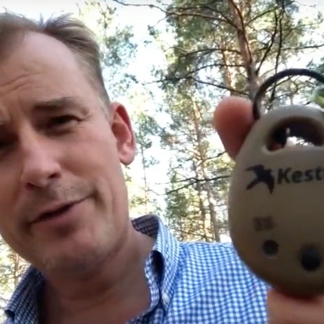 Hugh Brown with the Kestrel Drop D3