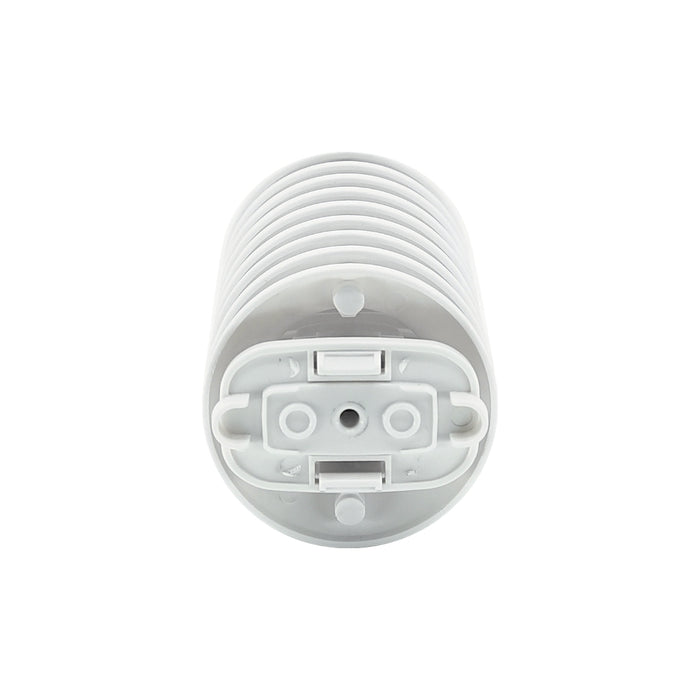 Ambient Weather WH31-SRS Solar Radiation Shield with Bracket for WH31E, WH31P, and WH31L Sensors - 4 (Shield Only, Bottom, with Cap)