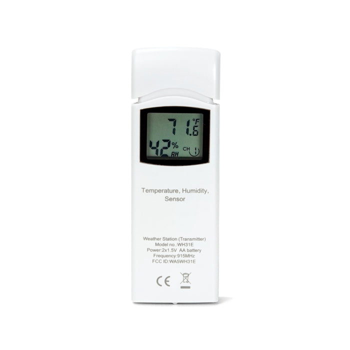 Ambient Weather WH31E Wireless Temperature and Humidity Sensor