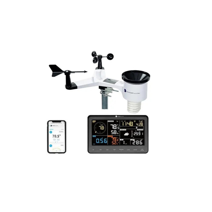 Ambient Weather WS-2902 Wi-Fi Home Weather Station with Remote Monitoring and Alerts