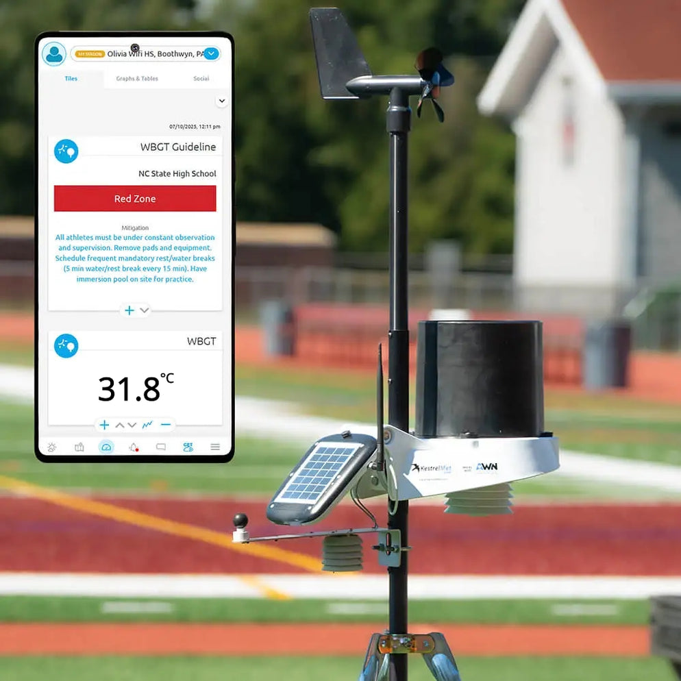 KestrelMet 6400 WBGT Heat Stress Cellular Weather Station — Kestrel AU